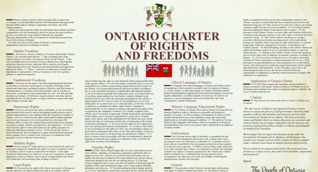 Ontario Charter