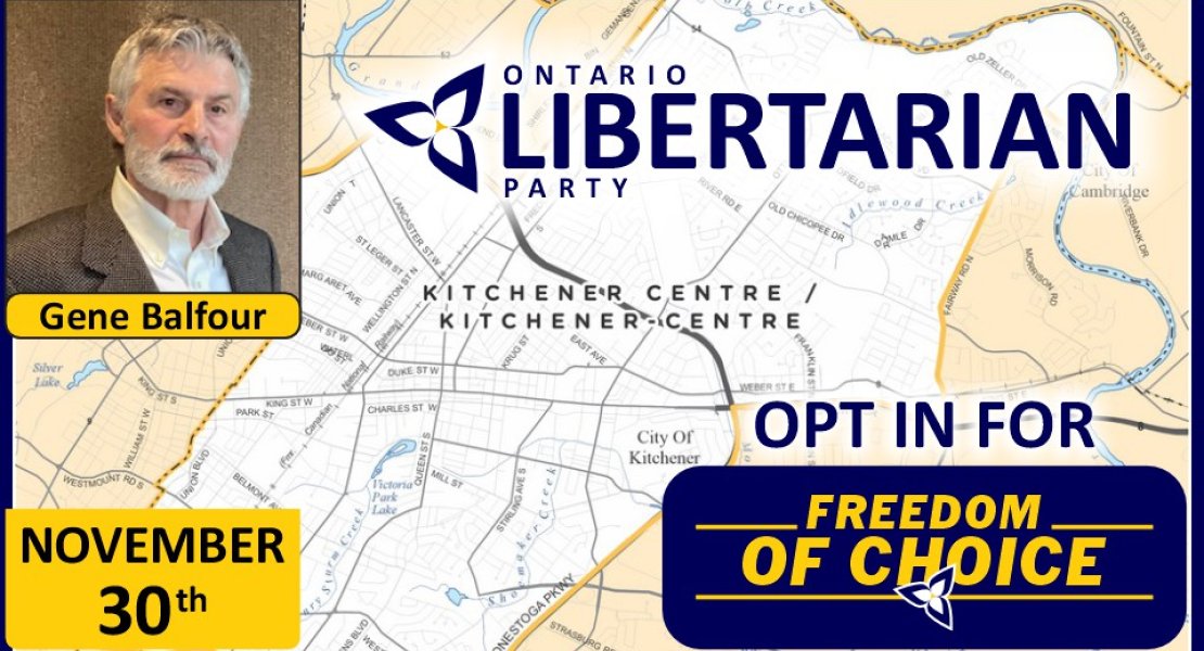 Gene Balfour for Kitchener Centre